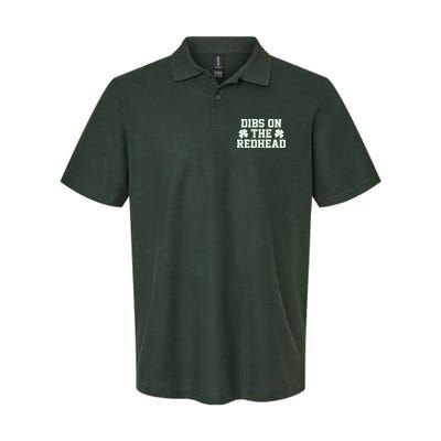 Funny St Patrick's Day Dibs On The Redhead Polo