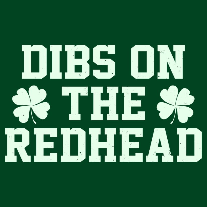 Funny St Patrick's Day Dibs On The Redhead Premium T-Shirt