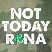 Funny St Patrick's Day Not Today Rona  Legacy Tie Dye Trucker Hat