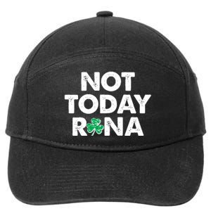 Funny St Patrick's Day Not Today Rona  7-Panel Snapback Hat