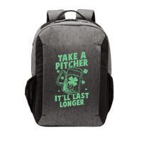 Funny St Patrick's Day Take A Pitcher It'll Last Longer Vector Backpack