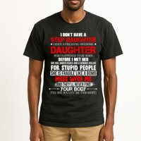 Funny Step Daughter Design For Dads And Moms Tall T-Shirt