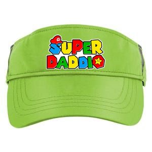 Funny Super Daddio Father's Day Gamer Adult Drive Performance Visor