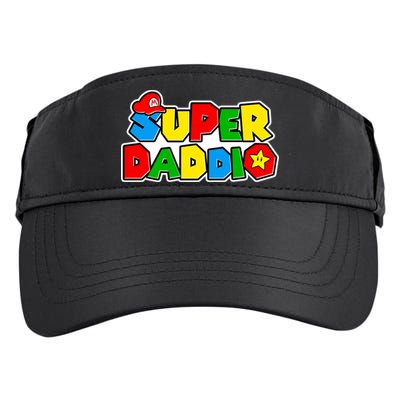 Funny Super Daddio Father's Day Gamer Adult Drive Performance Visor