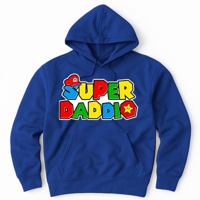 Funny Super Daddio Father's Day Gamer Hoodie