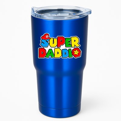 Funny Super Daddio Father's Day Gamer Tumbler