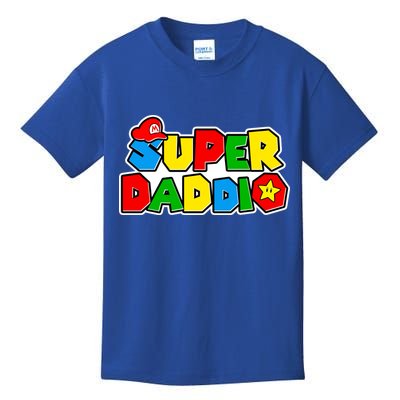 Funny Super Daddio Father's Day Gamer Kids T-Shirt