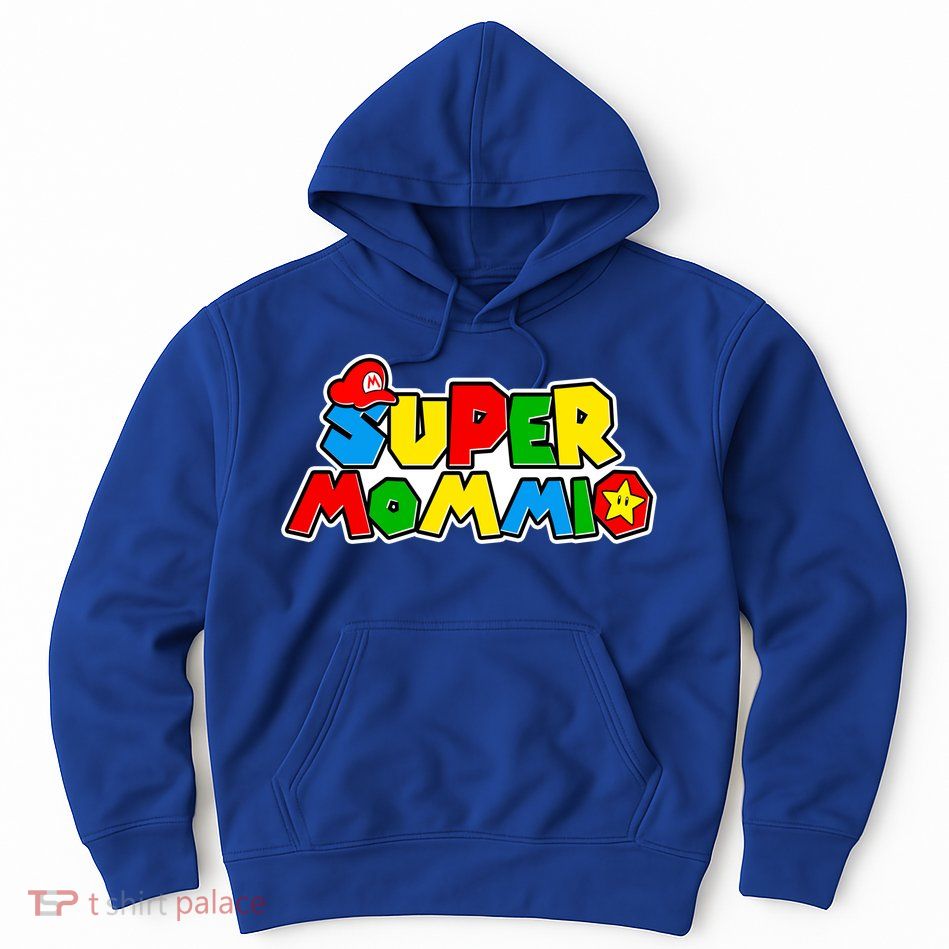 Funny Super Mommio Mother's Day Gamer Hoodie