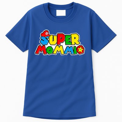 Funny Super Mommio Mother's Day Gamer Tall T-Shirt
