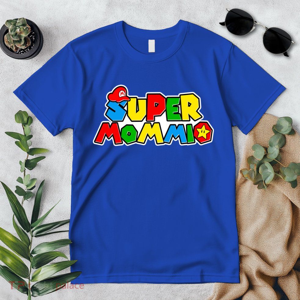 Funny Super Mommio Mother's Day Gamer Premium T-Shirt