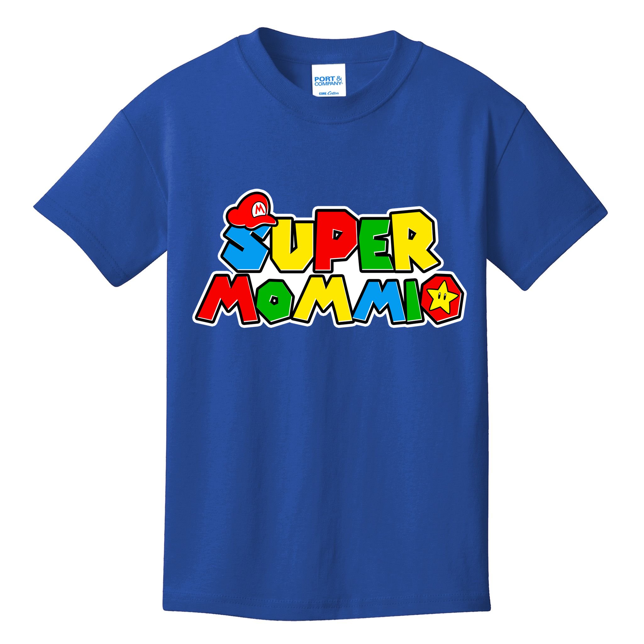 Funny Super Mommio Mother's Day Gamer Kids T-Shirt