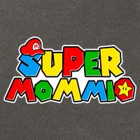 Funny Super Mommio Mother's Day Gamer Cotton Canvas Backpack