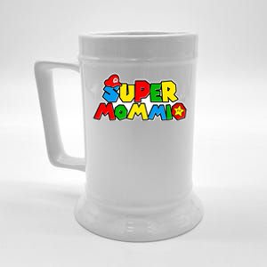 Funny Super Mommio Mother's Day Gamer Beer Stein