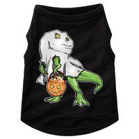 Funny T-Rex Ghost Pumpkin Candy  Doggie Tank