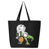 Funny T-Rex Ghost Pumpkin Candy  25L Jumbo Tote