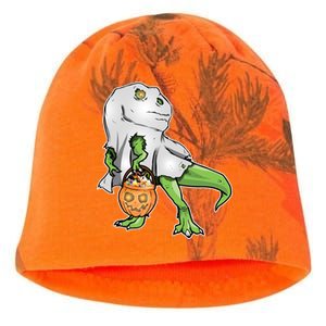 Funny T-Rex Ghost Pumpkin Candy  Kati - Camo Knit Beanie