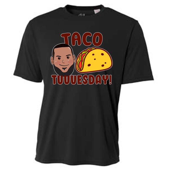 Funny Taco Tuesday Cooling Performance Crew T-Shirt