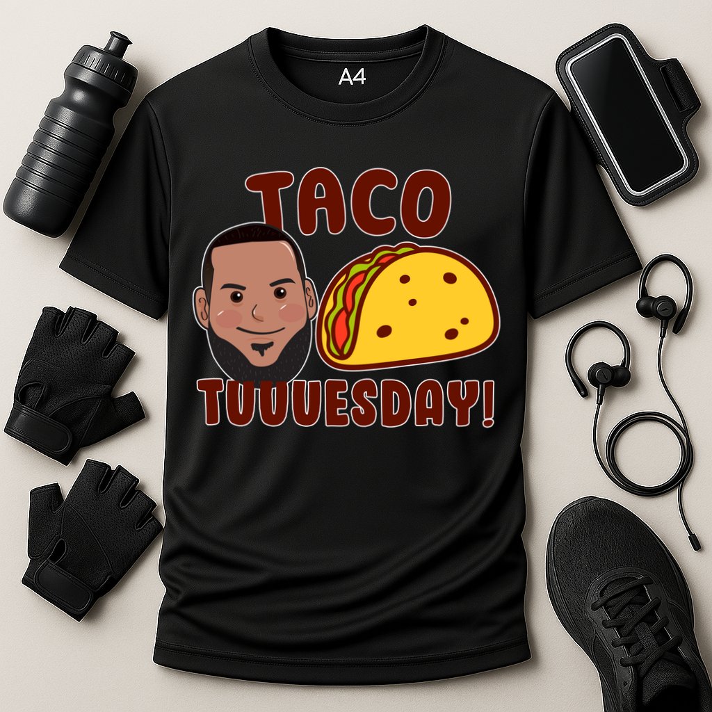 Funny Taco Tuesday Performance Shirt