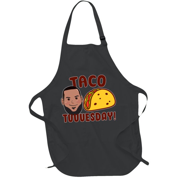 Funny Taco Tuesday Full-Length Apron With Pockets