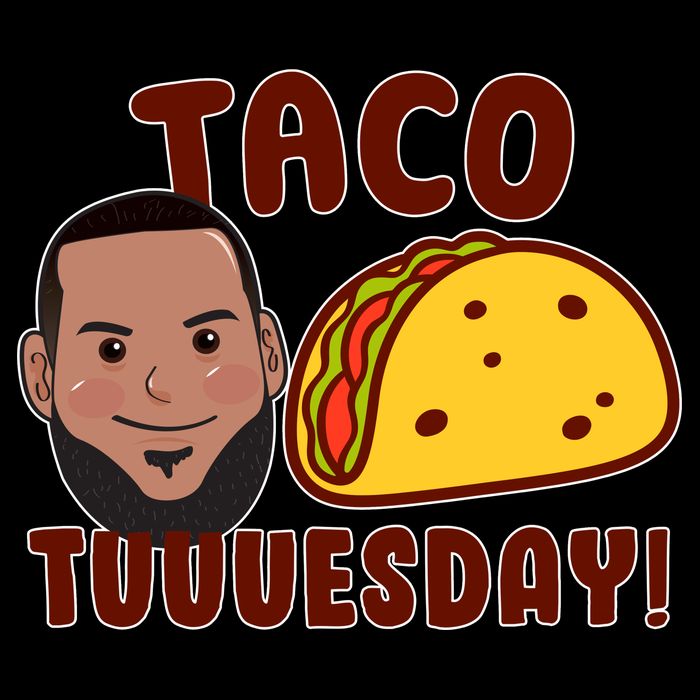 Funny Taco Tuesday Full-Length Apron With Pockets