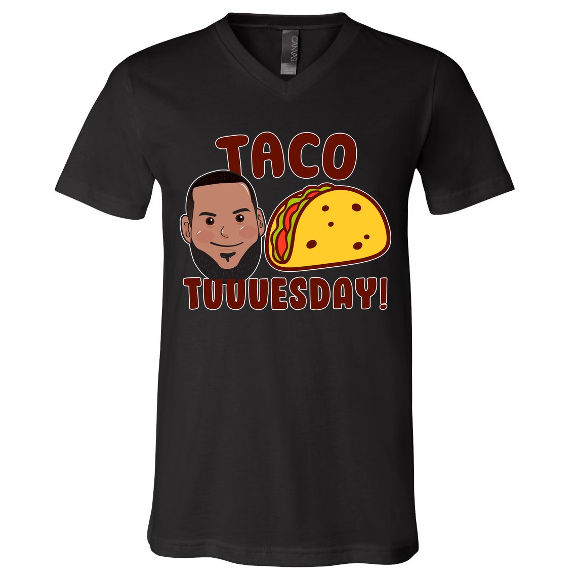 Funny Taco Tuesday V-Neck T-Shirt