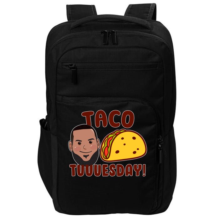 Funny Taco Tuesday Impact Tech Backpack