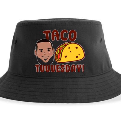 Funny Taco Tuesday Sustainable Bucket Hat