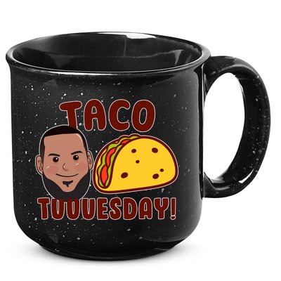 Funny Taco Tuesday 15oz Campfire Ceramic Mug