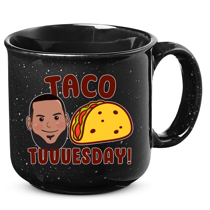 Funny Taco Tuesday 15oz Campfire Ceramic Mug