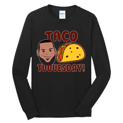 Funny Taco Tuesday Tall Long Sleeve T-Shirt