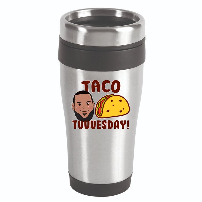 Funny Taco Tuesday 16oz Travel Tumbler