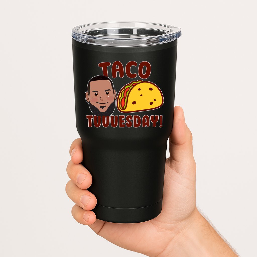 Funny Taco Tuesday Tumbler