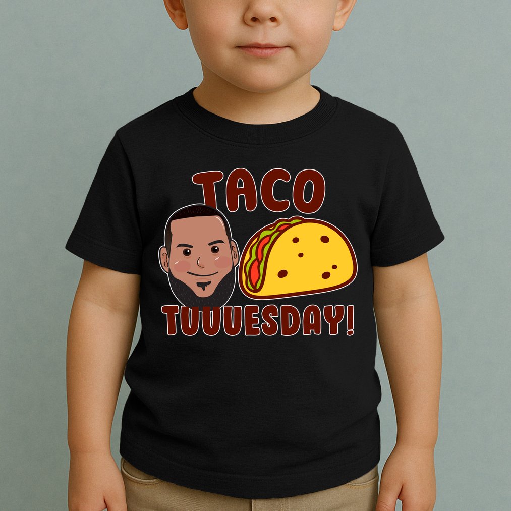 Funny Taco Tuesday Toddler T-Shirt