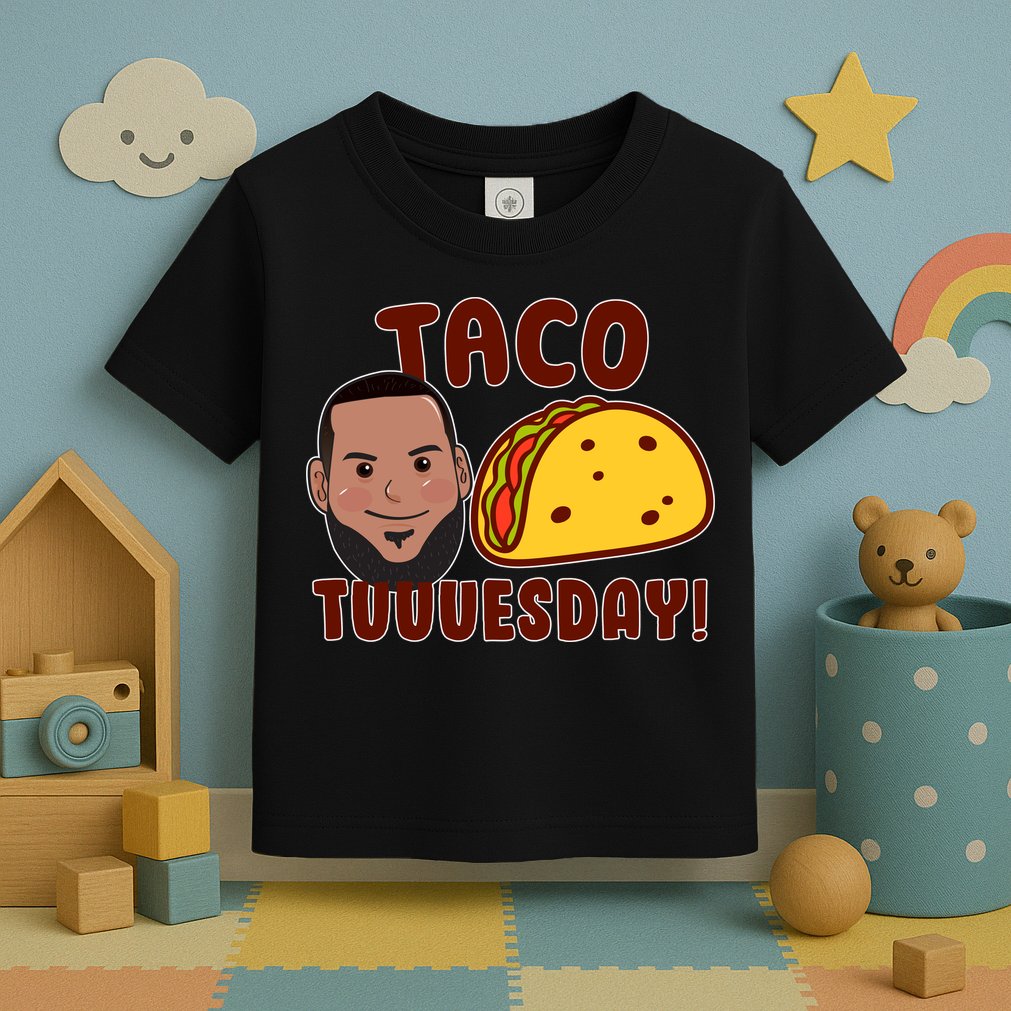 Funny Taco Tuesday Toddler T-Shirt