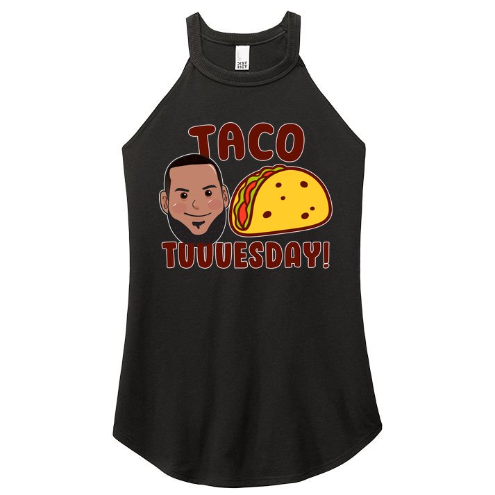 Funny Taco Tuesday Women's Perfect Tri Rocker Tank