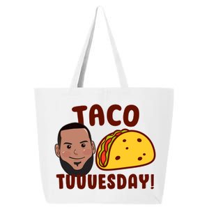 Funny Taco Tuesday 25L Jumbo Tote