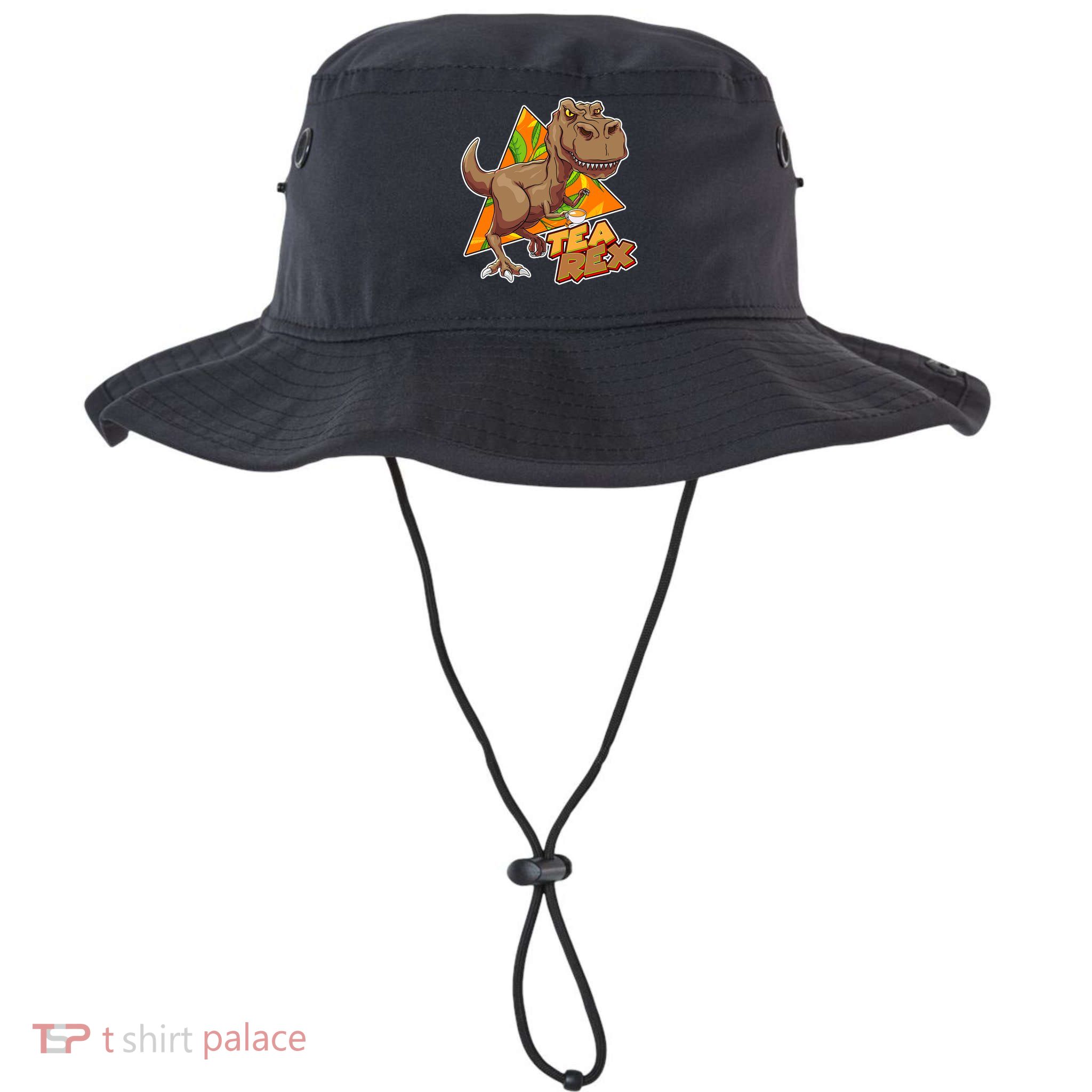 Funny Tea Rex Dinosaur Tea Lover Bucket Hat