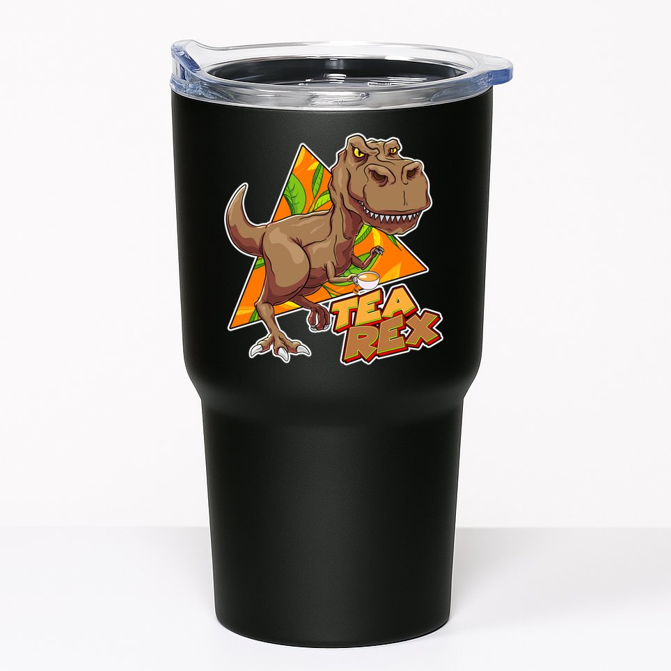 Funny Tea Rex Dinosaur Tea Lover Tumbler