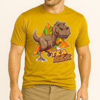 Funny Tea Rex Dinosaur Tea Lover Cooling Performance Crew T-Shirt