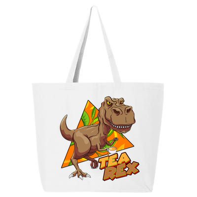 Funny Tea Rex Dinosaur Tea Lover 25L Jumbo Tote