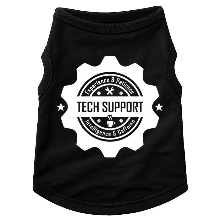 Funny Tech Support  Doggie Tank