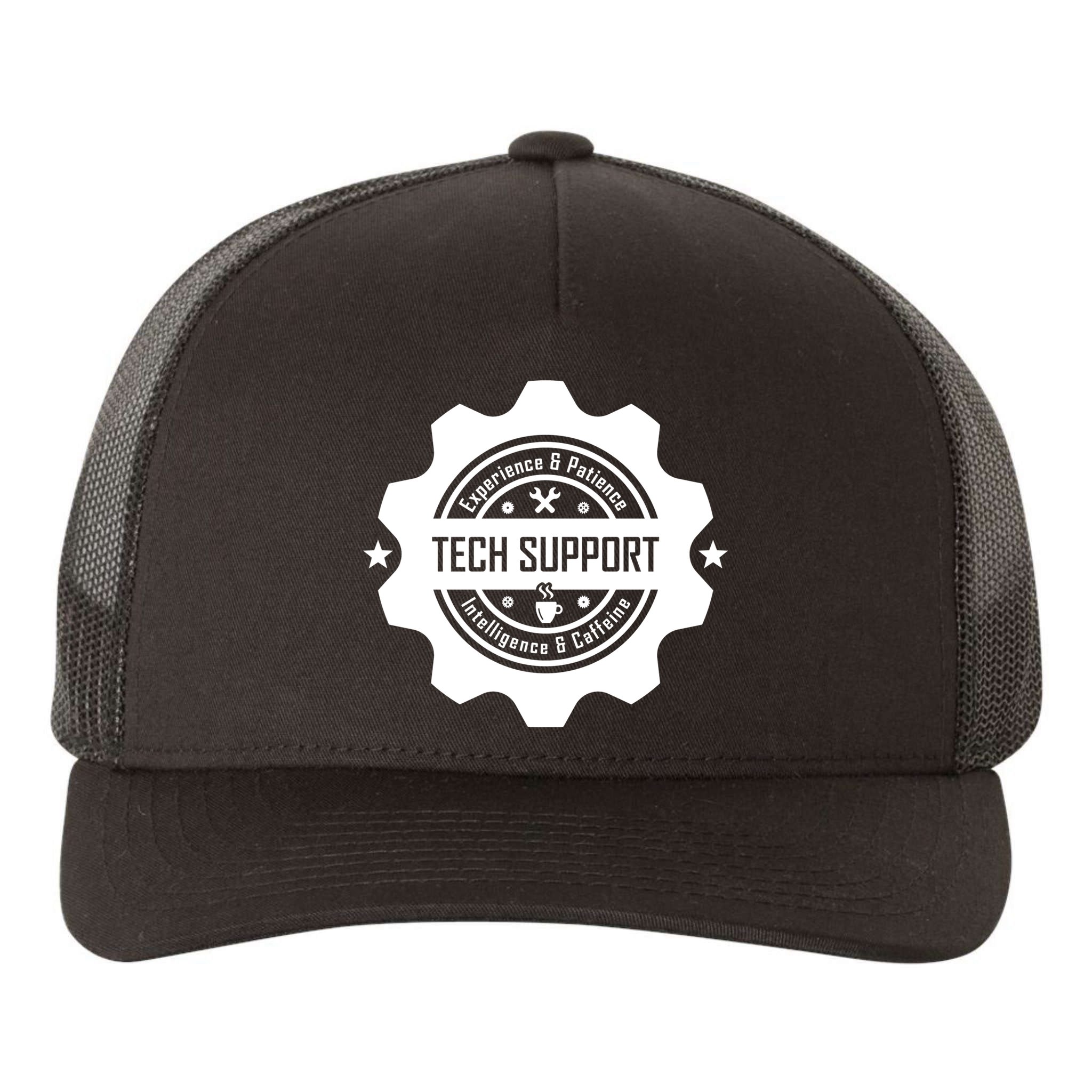 Funny Tech Support  Yupoong Adult 5-Panel Trucker Hat