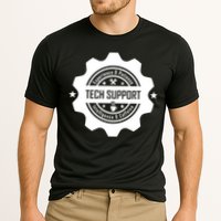 Funny Tech Support  Cooling Performance Crew T-Shirt
