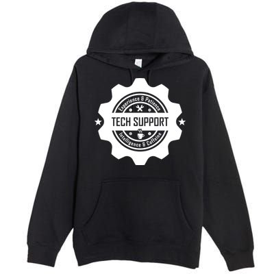 Funny Tech Support  Premium Pullover Hoodie