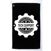 Funny Tech Support  Golf Towel