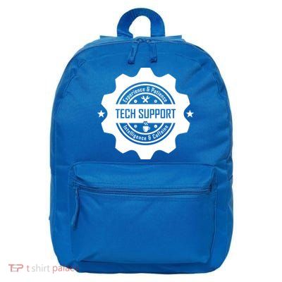 Funny Tech Support  16 in Basic Backpack