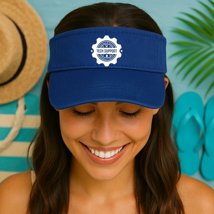 Funny Tech Support  Visor