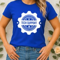 Funny Tech Support  Womens T-Shirt