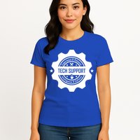 Funny Tech Support  Womens T-Shirt