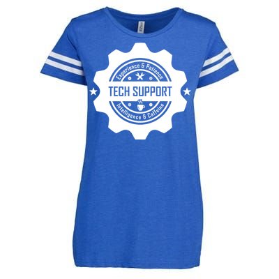 Funny Tech Support  Enza Ladies Jersey Football T-Shirt